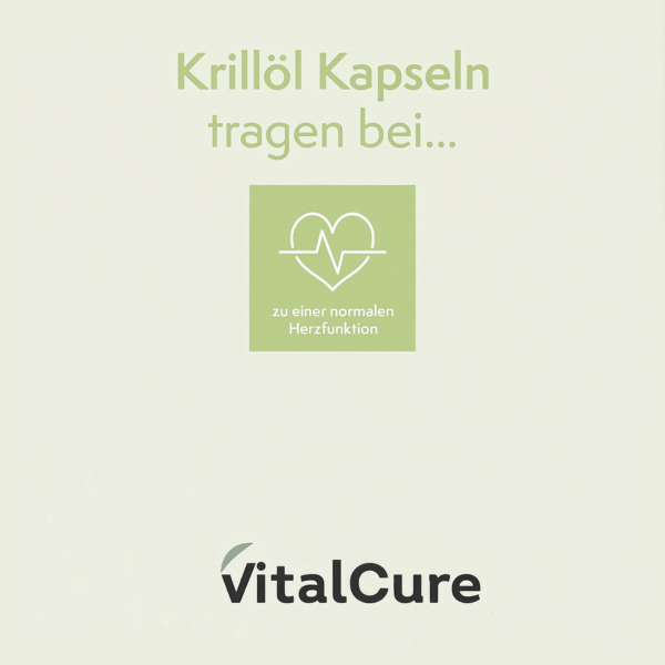 VitalCure Krillöl Kapseln