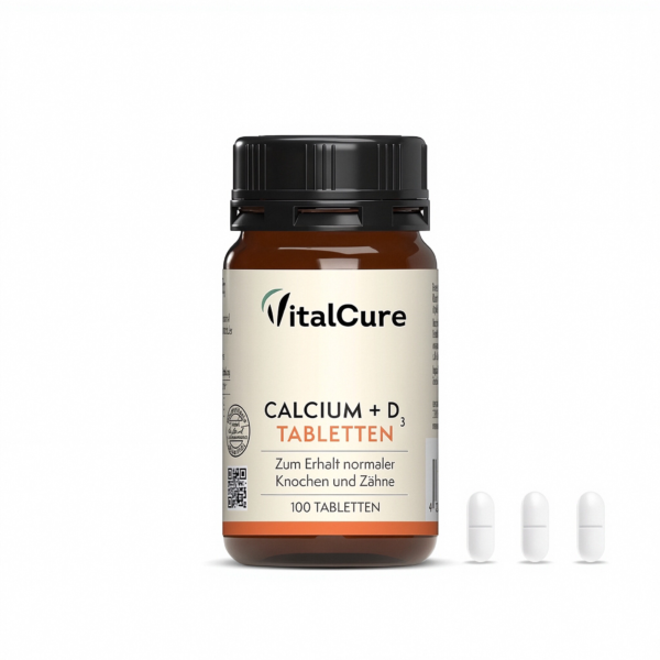 VitalCure Calcium + D3 Tabletten