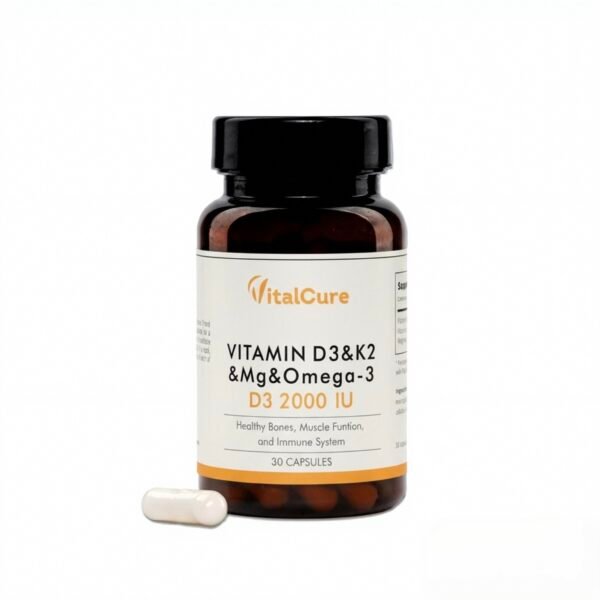 VitalCure Vitamin D3&K2&Mg&Omega-3